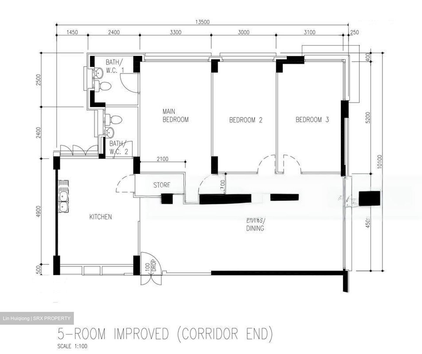 Blk 188 Pasir Ris Street 12 (Pasir Ris), HDB 5 Rooms #472281991